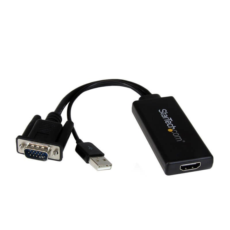 adaptor-vga-usb-20-hdmi-mama Adaptor VGA + USB 2.0 - HDMI mama - imagine 1