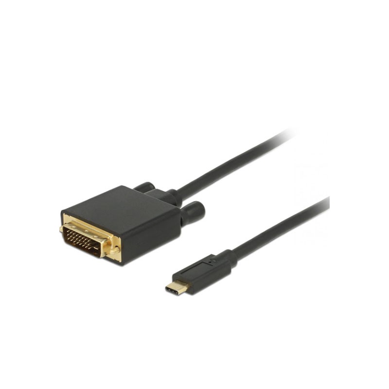 cablu-usb-type-c-dvi-d Cablu USB Type-C - DVI-D - imagine 1