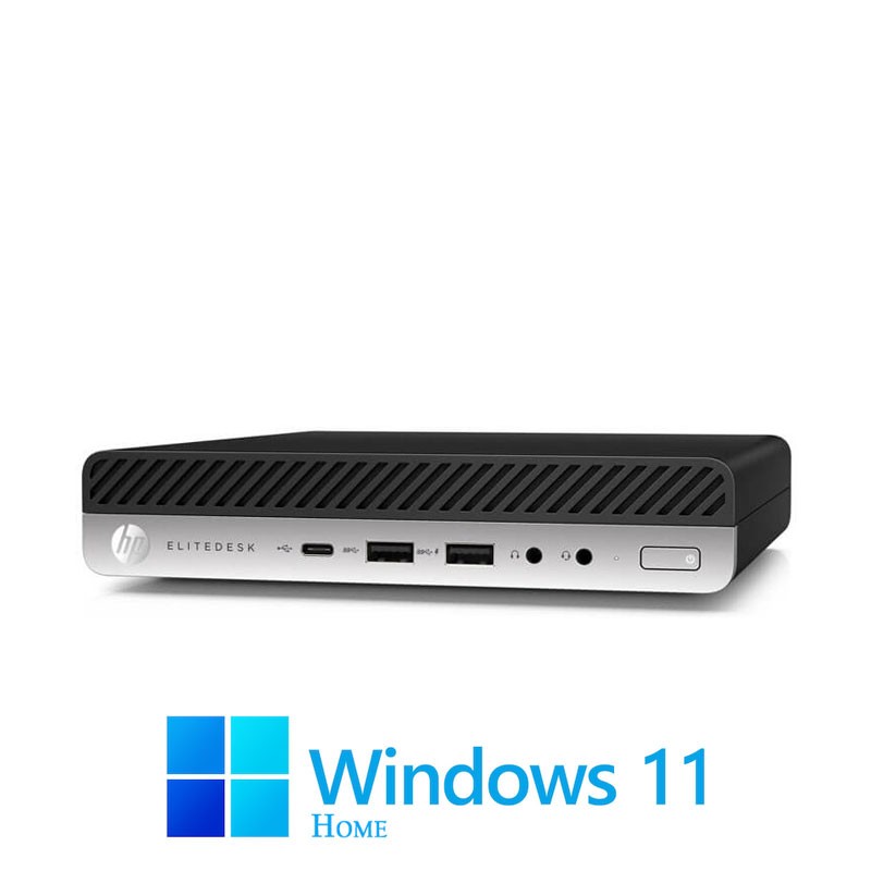 mini-pc-hp-elitedesk-800-g5-hexa-core-i5-9500-16gb-ddr4-ssd-win-11-home Mini PC HP EliteDesk 800 G5, Hexa Core i5-9500, 16GB DDR4, SSD, Win 11 Home - imagine 1