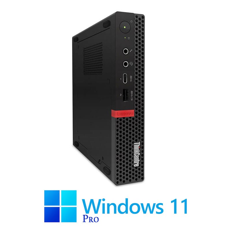 mini-pc-lenovo-m720q-intel-hexa-core-i5-8400t-8gb-ddr4-256gb-ssd-win-11-pro Mini PC Lenovo M720q, Intel Hexa Core i5-8400T, 8GB DDR4, 256GB SSD, Win 11 Pro - imagine 1