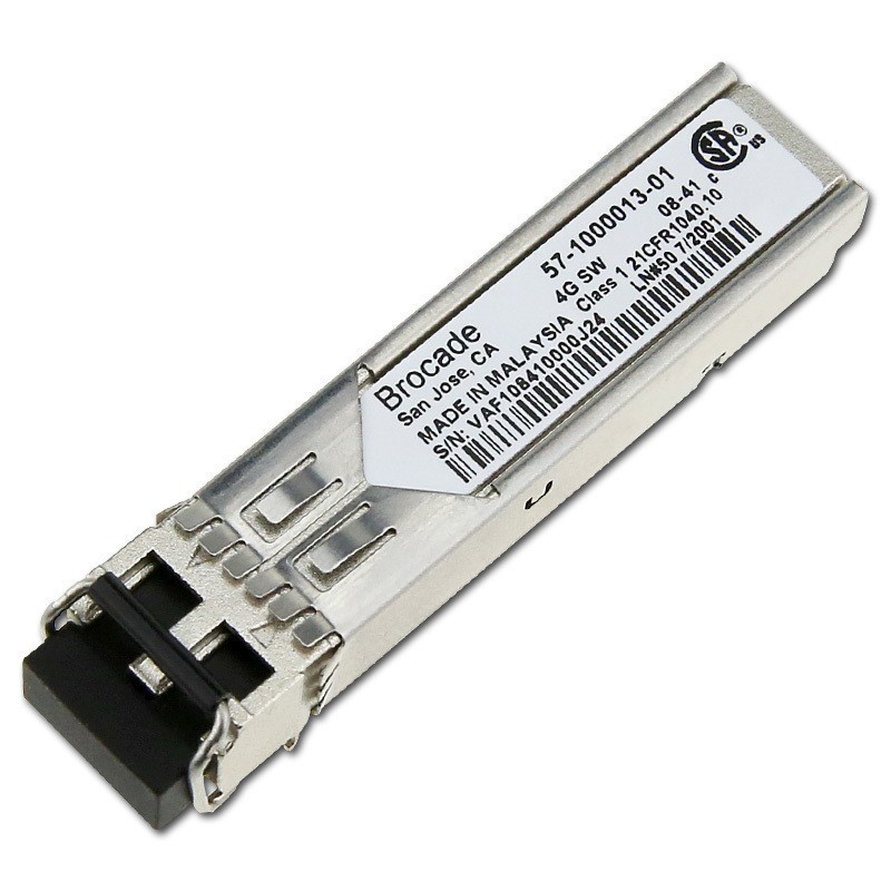 modul-brocade-425-gbits-fibre-channel-mm-850nm-sfp-transceiver Modul Brocade 4.25 Gbit/s Fibre Channel MM 850nm SFP+ Transceiver - imagine 1