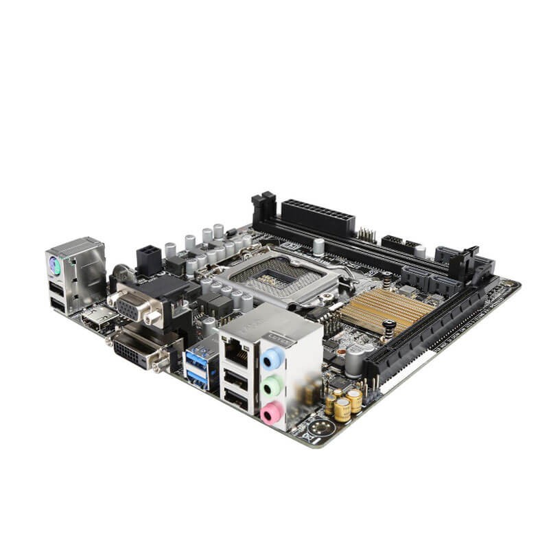 placa-de-baza-mini-itx-asus-h110i-plus-socket-lga-1151-cooler Placa de Baza Mini-ITX Asus H110I-PLUS, Socket LGA 1151 + Cooler - imagine 1