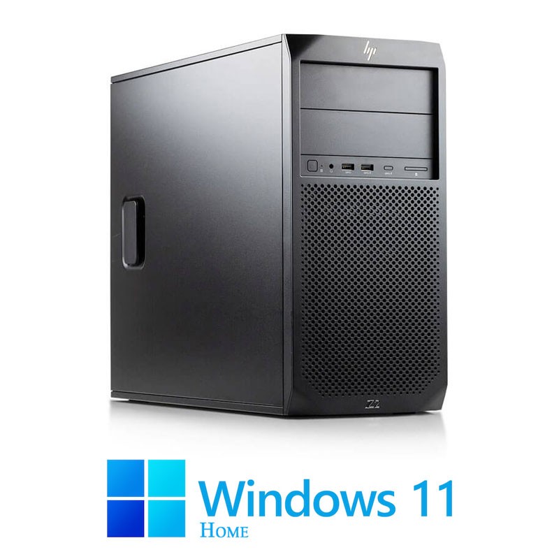 workstation-hp-z2-g4-tower-hexa-core-i5-8500-16gb-ddr4-256gb-ssd-win-11-home Workstation HP Z2 G4 Tower, Hexa Core i5-8500, 16GB DDR4, 256GB SSD, Win 11 Home - imagine 1
