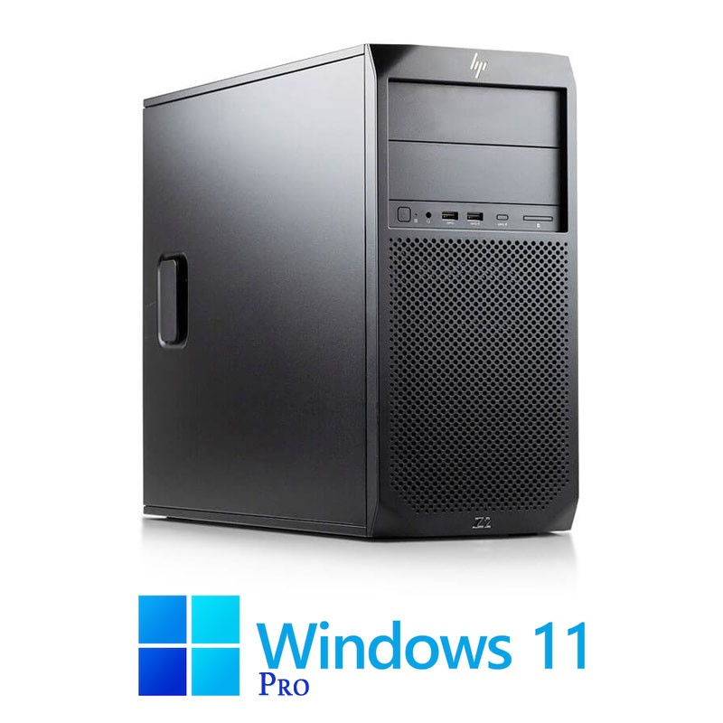 workstation-hp-z2-g4-tower-hexa-core-i5-8500-16gb-ddr4-256gb-ssd-win-11-pro Workstation HP Z2 G4 Tower, Hexa Core i5-8500, 16GB DDR4, 256GB SSD, Win 11 Pro - imagine 1