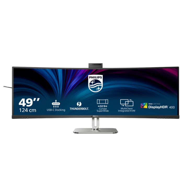 Monitor Philips 48.8" 49B2U6903CH/00, Curvature: 1800R, Diagonal (inch): 48.8, Diagonal