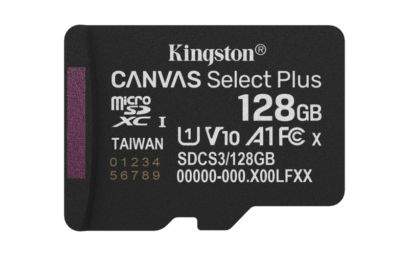 e04aafc72a881c5334ad9cdae551694c.png Card de Memorie MicroSDXC Kingston128GBCanvas Select PlusFara Adaptor - imagine 1